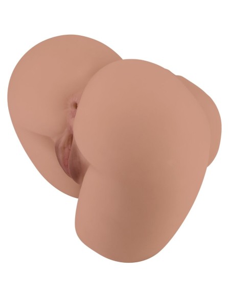 CRAZY BULL - BERNACE ASS VIBRATOR WITH REALISTIC VAGINA AND ANUS FLESH REMOTE CONTROL