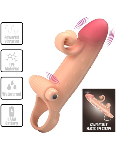 ROMANCE - VIBRATING PENIS SLEEVE NATURAL