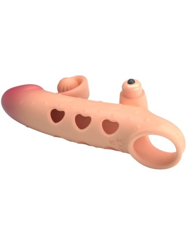 ROMANCE - VIBRATING PENIS SLEEVE NATURAL
