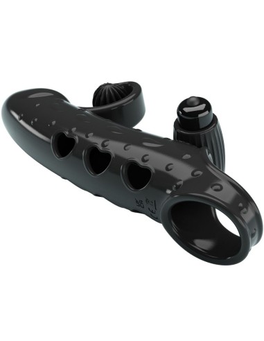 ROMANCE - VIBRATING PENIS SLEEVE BLACK