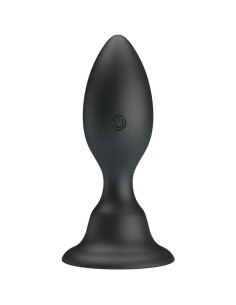 PRETTY LOVE - PLUG ANAL VIBRADOR NEGRO