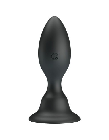 PRETTY LOVE - PLUG ANAL VIBRADOR NEGRO