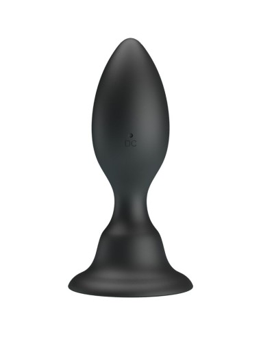 PRETTY LOVE - PLUG ANAL VIBRADOR NEGRO