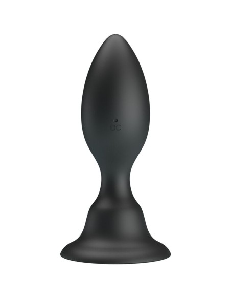 PRETTY LOVE - PLUG ANAL VIBRADOR NEGRO