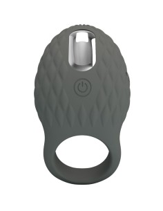 PRETTY LOVE - HELOISE ANILLO VIBRADOR CON MEMORIA GRIS