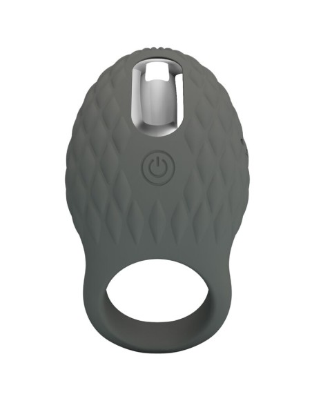 PRETTY LOVE - HELOISE ANILLO VIBRADOR CON MEMORIA GRIS
