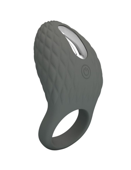 PRETTY LOVE - HELOISE ANILLO VIBRADOR CON MEMORIA GRIS