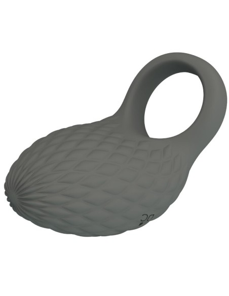 PRETTY LOVE - HELOISE ANILLO VIBRADOR CON MEMORIA GRIS