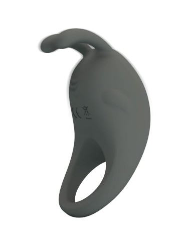 PRETTY LOVE - STRATUS ANILLO VIBRADOR RABBIT GRIS