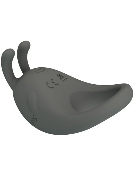 PRETTY LOVE - STRATUS ANILLO VIBRADOR RABBIT GRIS