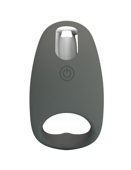 PRETTY LOVE - GEMMA ANILLO VIBRADOR CON MEMORIA GRIS