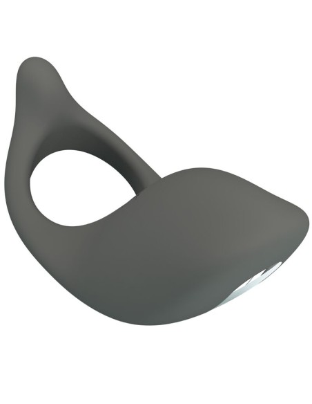 PRETTY LOVE - GEMMA ANILLO VIBRADOR CON MEMORIA GRIS