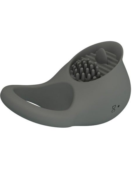PRETTY LOVE - NIMBUS ANILLO VIBRADOR CON LENGUA GRIS