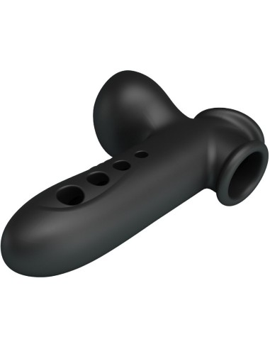 PRETTY LOVE - CRANE PENIS SLEEVE WITH AIRBAG BLACK