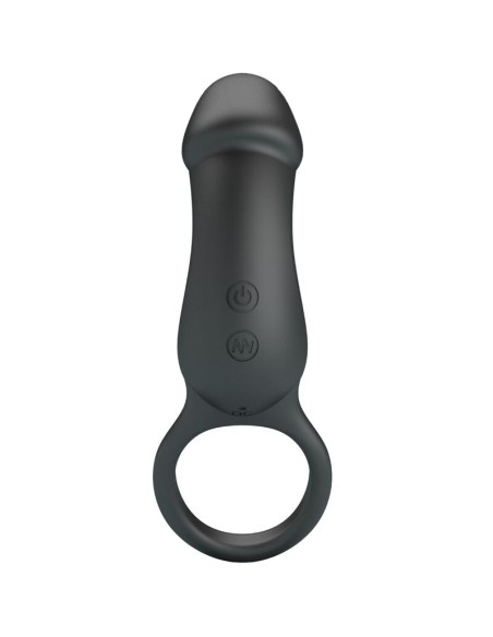 PRETTY LOVE - TRAE RING  VIBRATOR BLACK