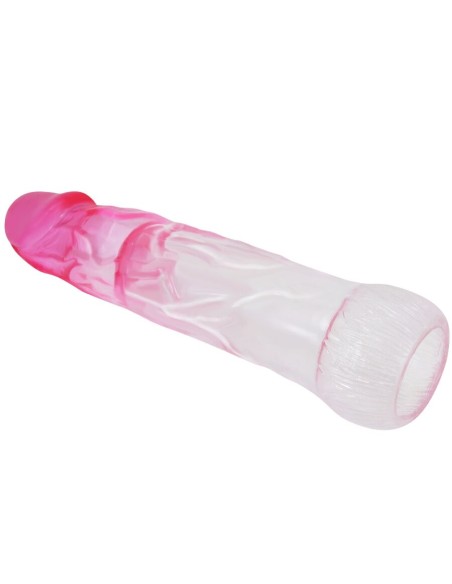 PRETTY LOVE - NERON REALISTIC 6 CM ENLARGEMENT SHEATH FOR  PENIS PINK