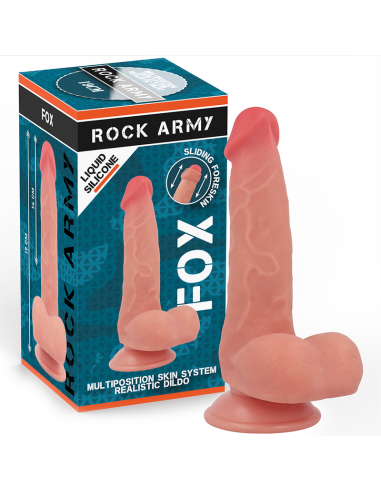ROCKARMY - LIQUID SILICONE FOX 19 CM -O- 3.2 CM