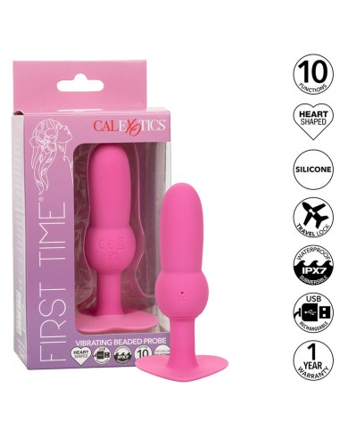 CALEXOTICS - FIRST TIME ANAL PLUG BEADED PROBE...