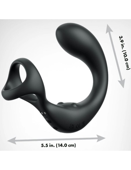 ANAL FANTASY ELITE COLLECTION - VIBRATING ANAL MASSAGER WITH REMOTE CONTROL