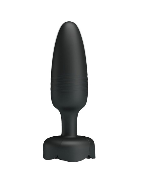 PRETTY LOVE - TARION ANAL PLUG WITH  LED LIGHT BLACK 12.5 CM