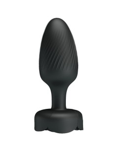 PRETTY LOVE - VARIAN ANAL PLUG WITH  LED LIGHT BLACK 10.8 CM 2