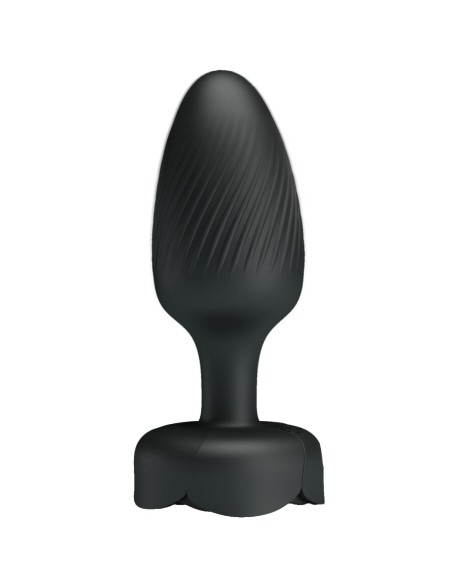 PRETTY LOVE - VARIAN ANAL PLUG WITH  LED LIGHT BLACK 10.8 CM