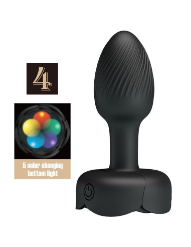 PRETTY LOVE - OLMAN ANAL PLUG WITH  LED LIGHT...