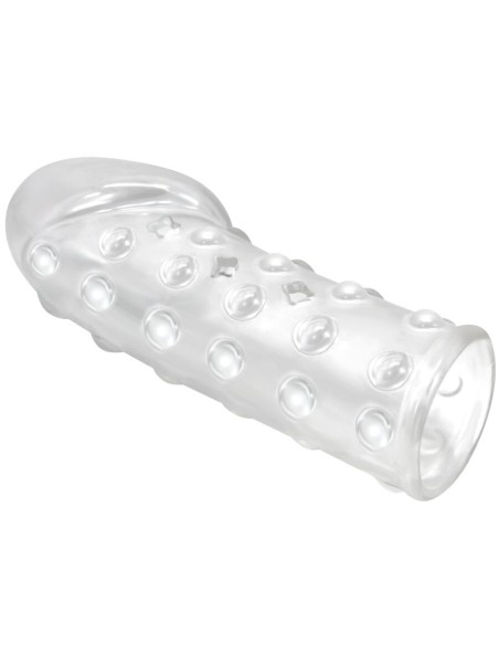 PRETTY LOVE - TIGHT AND VOLUMIZING PENIS SLEEVE TRANSPARENT