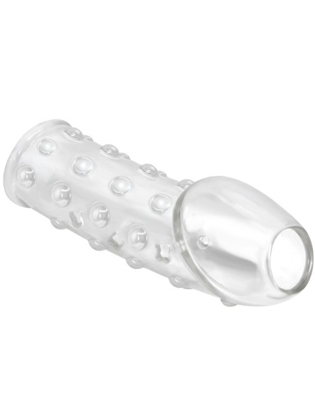PRETTY LOVE - TIGHT AND VOLUMIZING PENIS SLEEVE TRANSPARENT