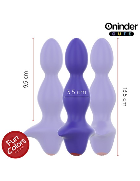 ONINDER CUTE - LOVE BUTT VIBRATING ANAL PLUG DILATOR - FREE WORLDWIDE APP