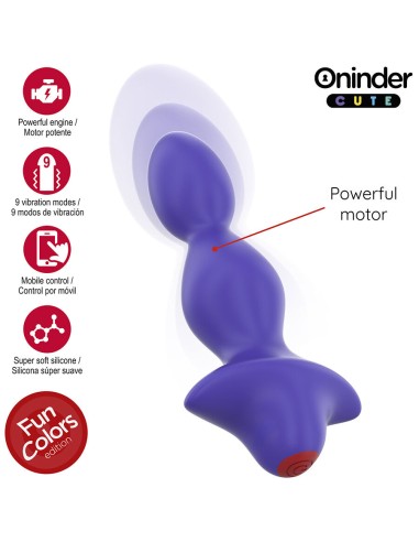 ONINDER CUTE - LOVE BUTT VIBRATING ANAL PLUG...