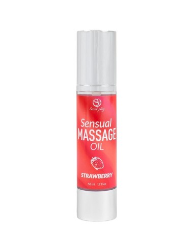 SECRETPLAY - STRAWBERRY MASSAGE OIL