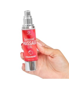 SECRETPLAY - STRAWBERRY MASSAGE OIL 2