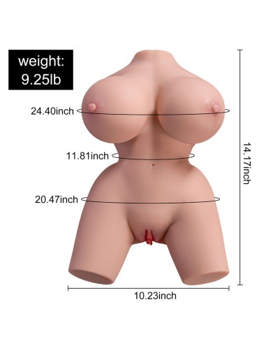 XISE - FRIEDA REALISTIC FEMALE TORSO WITH...