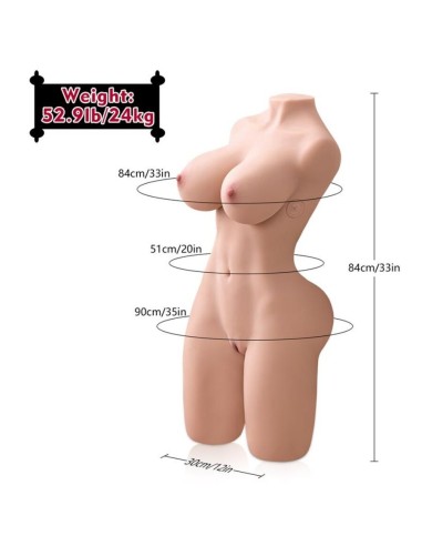 XISE - ERICA THRUSTING REALISTIC TORSO WITH...