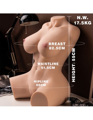 XISE - MURIEL FEMALE REALISTIC TORSO WITH...