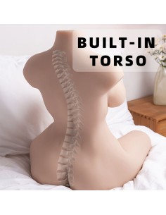 XISE - TIDY FEMALE REALISTIC TORSO WITH THRUSTING 71 CM 2