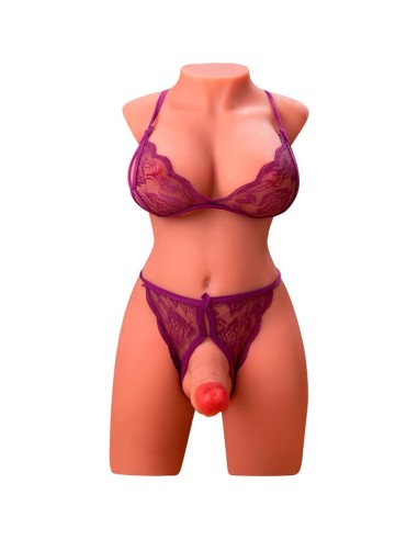 XISE - MIAH LADY BOY FEMALE TORSO WITH DILDO...