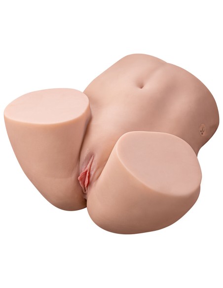 XISE - ETHEL THRUSTING REALISTIC VAGINA MASTURBATOR WITH MULTI-POSITION VIBRATION