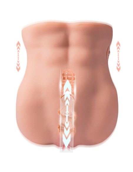 XISE - LYDIA FEMALE VAGINA MASTURBATOR WITH THRUSTING 25 CM