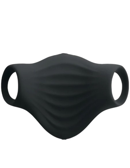 ROCKS- OFF - PALM BLACK FLEXIBLE VIBRATOR MASTURBATOR