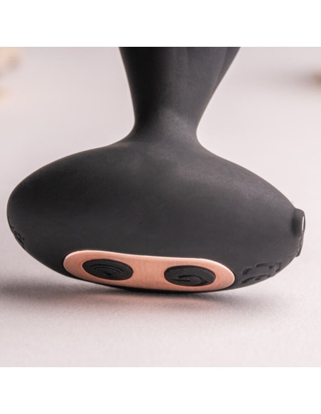 ROCKS- OFF - PETITE SENSATIONS DESIRE PLUG ANAL CON CONTROL REMOTO NEGRO