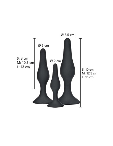 TOYJOY - ANAL PLAY CURVY COMPANIONS ANAL PLUG 3...