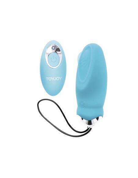 TOYJOY - HAPPINESS I'M SO EGGCITED REMOTE CONTROL VIBRATOR BLUE