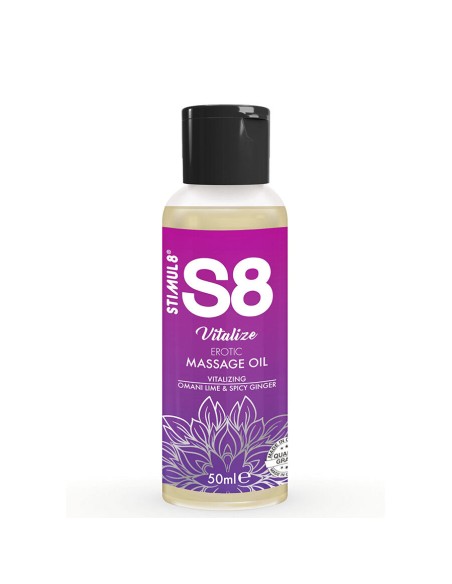 STIMUL8 - S8 MASSAGE OIL BOX 3 X 50 ML