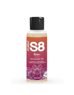 STIMUL8 - S8 RELAX EROTIC MASSAGE OIL GREEN TEA 50 ML