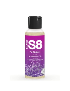 STIMUL8 - S8 VITALIZE EROTIC MASSAGE OIL LIME 50 ML