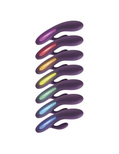 TOYJOY - LUZ SPPLENDOR VIBRADOR RABBIT MORADO 2