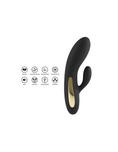 TOYJOY - LUZ SPPLENDOR VIBRADOR RABBIT NEGRO 2