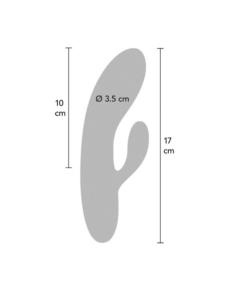 TOYJOY - LUZ SPPLENDOR VIBRADOR RABBIT NEGRO